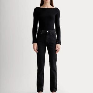 Everlane The Way High Slim Jeans in Black